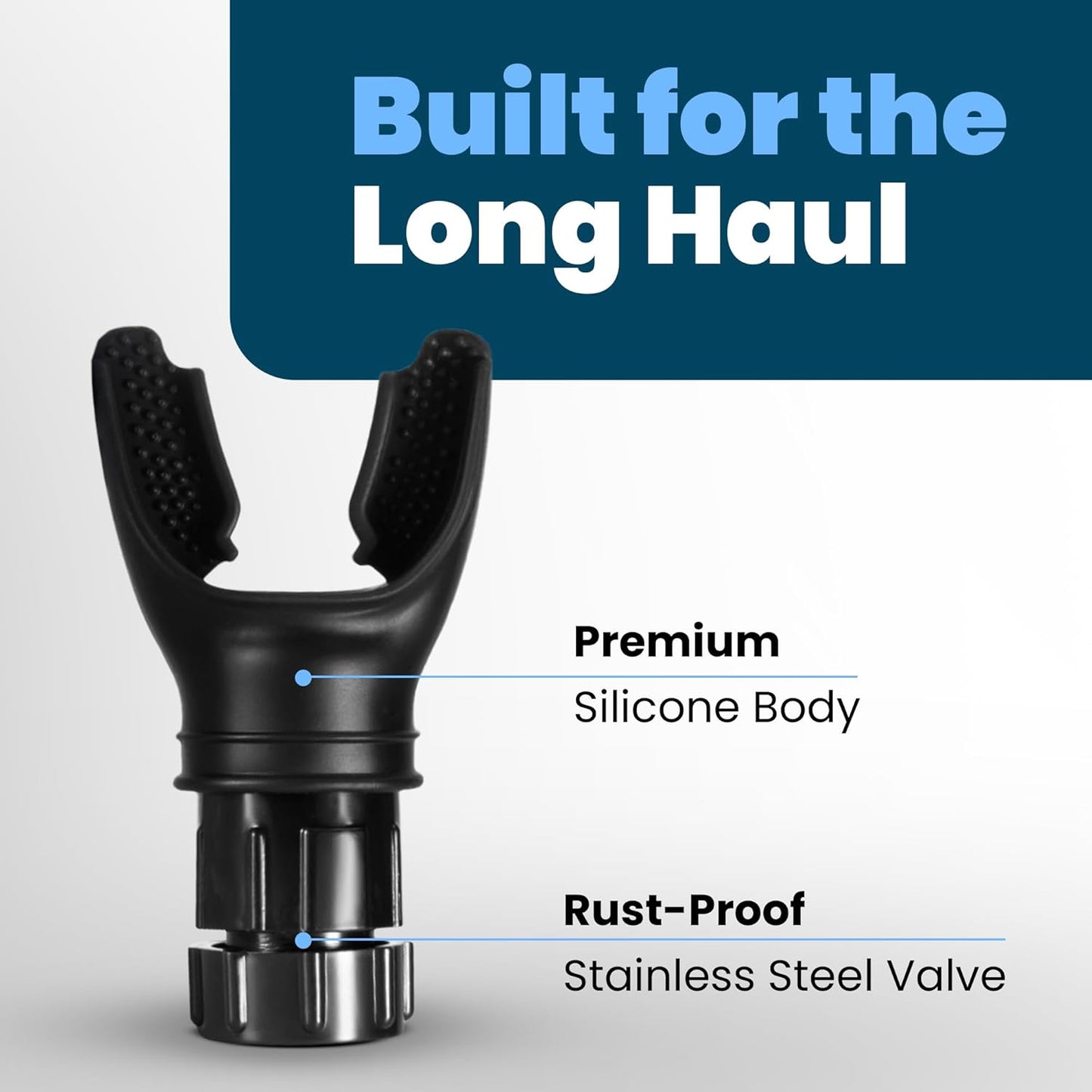 Oxy Respiratory Trainer | Breathe Easier with Stronger Lungs | Made with High Grade Silicone