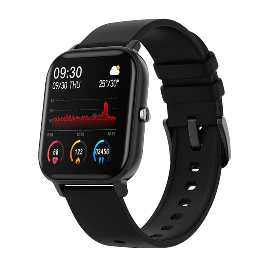 Smart Waterproof Watch 1.4-Inch High-Quality P8 Watch with Men’S Full-Touch Multi-Sports Mode Fitbit Women’S Heart Rate Monitor