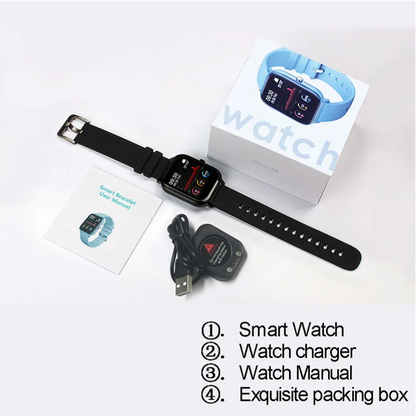 PulsePro P8 – Waterproof Smartwatch with Heart Monitor